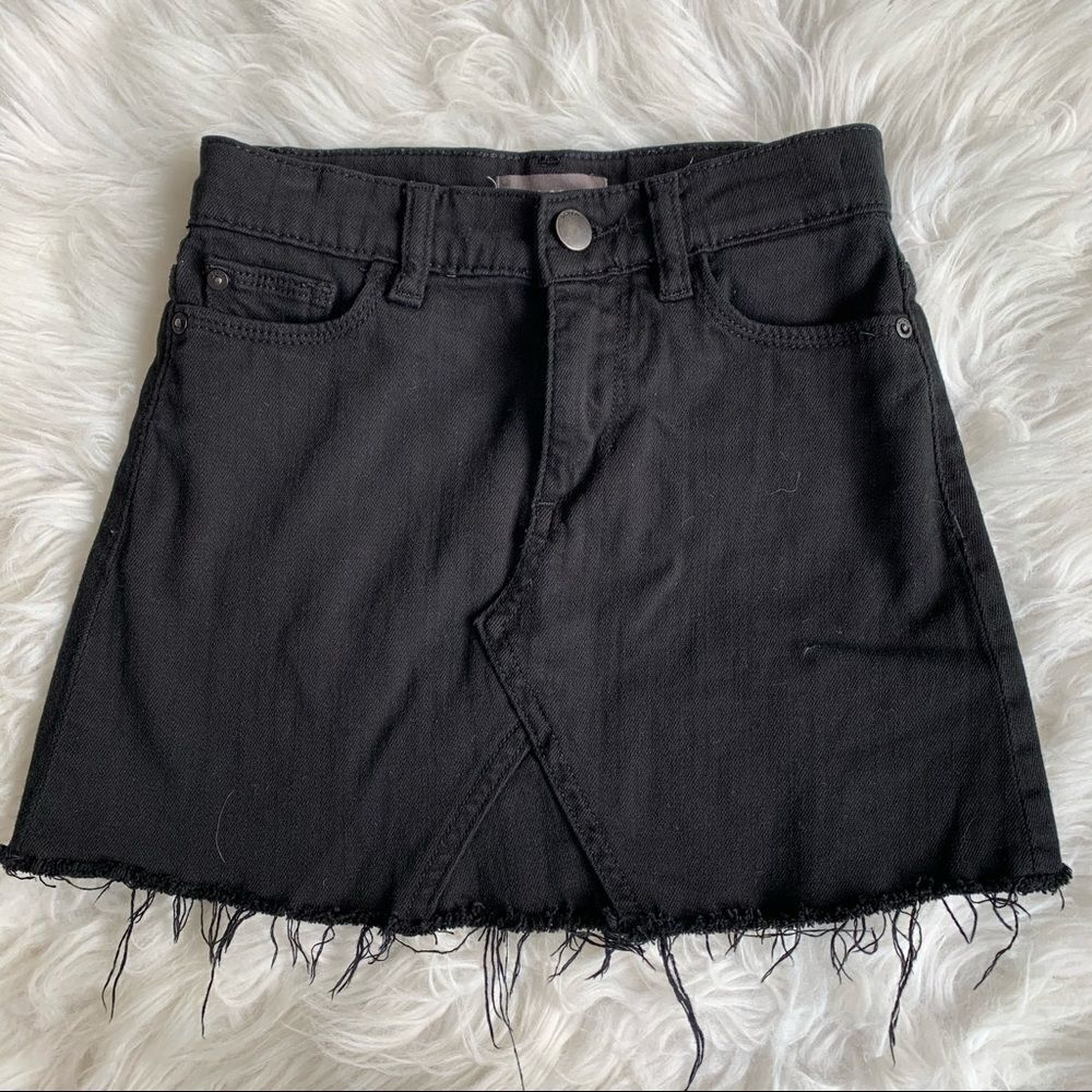 🟢3 for $20——DL1961 Jenny black denim girls skirt